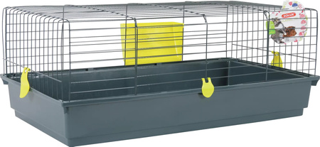 ZOLUX Klatka dla gryzoni i małych ssaków CLASSIC 100 cm szara/seledynowa
