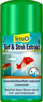 TETRA Pond Torf and Stroh Extrakt 250ml Preparat ograniczający przenikanie światła