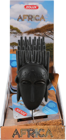 Zolux Ozdoba do akwarium maska męska AFRICA S 4,9x3,4x13,2 cm