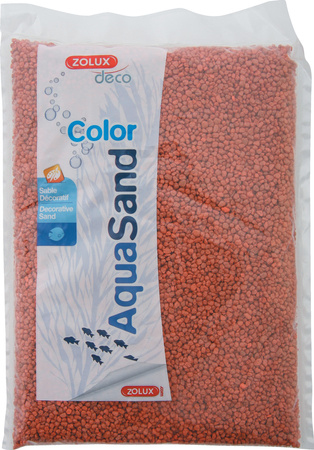 Zolux Żwirek do akwarium Aquasand Color morelowy 1 kg