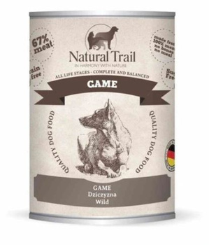 NATURAL TRAIL Dog SOFT LINE MONOPROTEIN 800g GAME