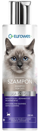Eurowet Szampon dla kotów 200ml