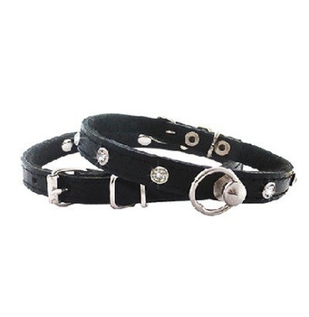 CHABA OBROŻA SKÓRA Z CYRKONIĄ 10x30 CZAR