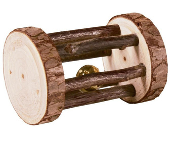 TX-61654 ZABAWKA DLA GRYZONI ROLKA        DREWNO 7x5cm