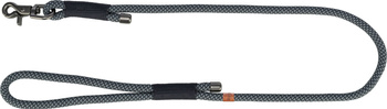Soft Rope, smycz, dla psa, linka, czarno/szara, XS–S: 1.20 m/o 6 mm