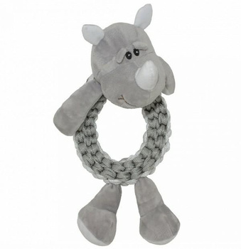 DUVO+ ZABAWKA SZARPAK RING NOSOROŻEC 32x19x10cm  12043