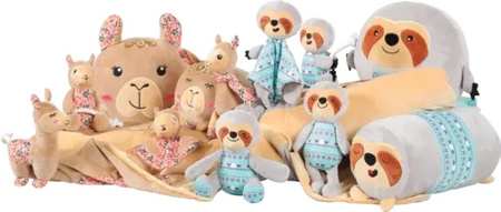 Zolux Zabawka pluszowa dla psa CHIQUITOS leniwiec okrągły XL 27,4x20x38,9cm