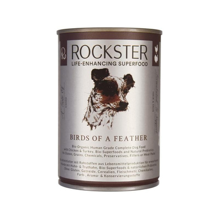 Rockster Birds of a feather - bio kurczak i indyk (400 g)