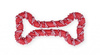 PET NOVA TPR ROPEBONE RED 20cm /10