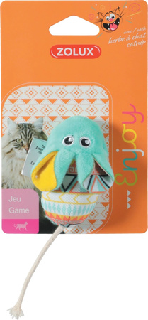 Zolux Zabawka dla kota mysz KALI kol. zielony 14,5 cm