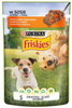 Friskies Dog Adult Kurczak i marchewka w sosie saszetka 85g