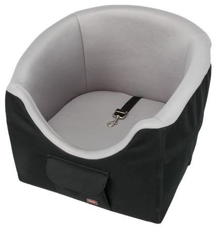 Trixie Siedzisko samochodowe dla psa 41x39x42cm czarno-szare [TX-13176]