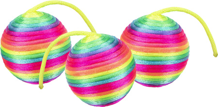 TX-41120 PIŁKI Z GRZECHOTKĄ DLA KOTA 4m     /30szt