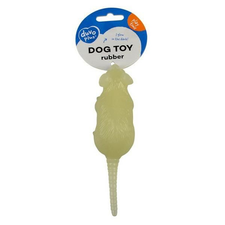 DUVO+ ZABAWKA TPR SZCZUR / NIETOPERZ ŚWIECĄCY W NOCY 10x7x4cm   13648