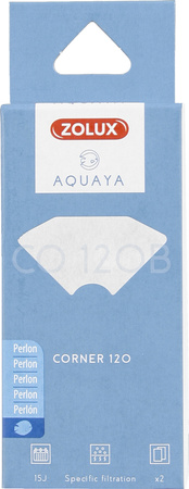 Zolux Wkład do filtra, filtracja mechaniczna Perlon AQUAYA Corner 120