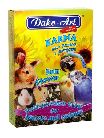 DAKO-ART 250g SUN FLOWER słonecznik  dla ptaków i gryzoni /7