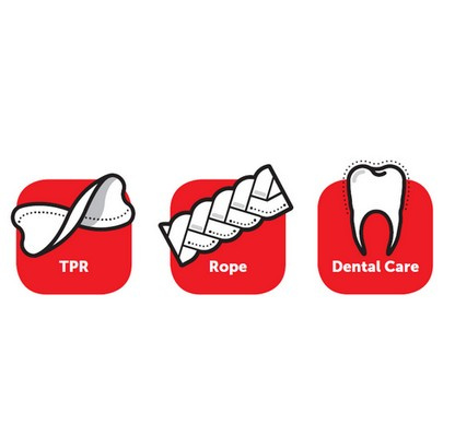 FLAMINGO LINDO TPR NIEBIESKI RURKA+SZNUR 30cm k