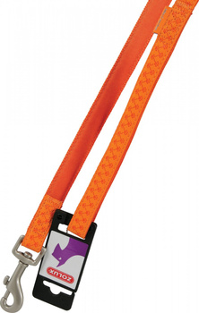 ZOLUX Smycz dla psa Mac Leather M 20 mm/1,2 m kol. pomarańczowy