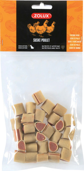 ZOLUX Przysmak naturalny dla psa Sushi z kurczakiem 100 g