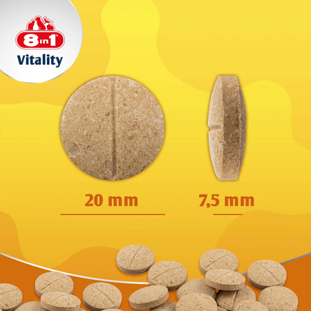 8in1 Vitality Multiwitaminy dla starszych psów 70tb