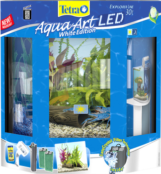 *- Tetra AquaA. Explorer LED Cray 30 L kol. biały