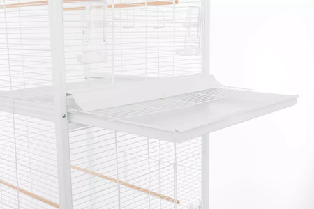 ZOLUX Woliera dla ptaków CHIC DUO biała H165