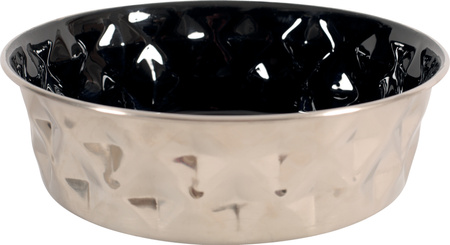 Zolux Miska dla psa Inox DIAMOND 2,6 l kol. czarny