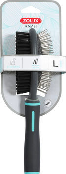 ZOLUX Szczotka dla psa dwustronna ANAH L duża