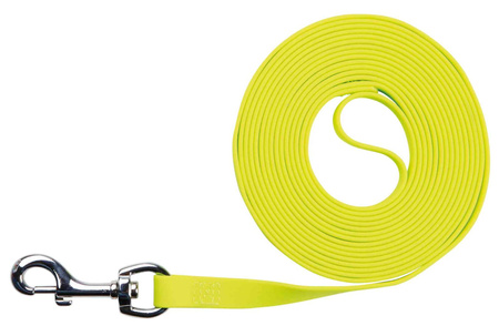 Trixie Easy Life Smycz do tropienia M-XL 5m/17mm odblaskowa żółty neonowy [20717]