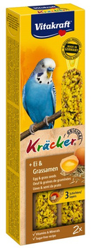 Vitakraft Kracker 2szt Papuga falista Jajeczny 60g [2121263]