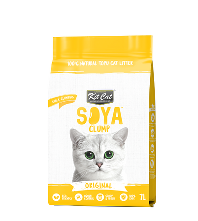 KIT CAT ŻWIREK ECO SOYACLUMP ORIGINAL 7L 2,5KG