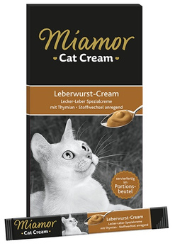 Miamor Cat Cream Wątróbka 6x15g