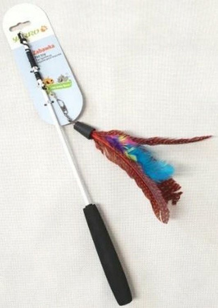 YARRO WĘDKA TELESKOPOWA Z PIÓRKAMI