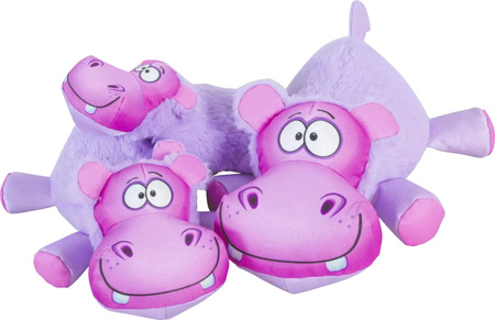 ZOLUX Zabawka pluszowa dla psa hipopotam Hicham FRIENDS M 28x21x11 cm