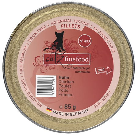 Catz Finefood Filety N.403 Kurczak tacka 85g