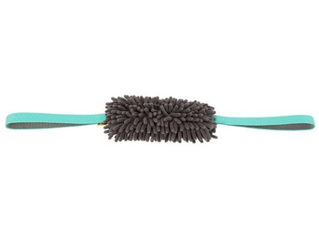 Dingo Zabawka dla psa - Szarpak Mop z dwoma uchwytami 60cm szary