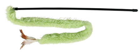 Trixie Wędka z pluszowym ogonem 48cm [45724]