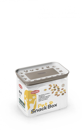 Zolux Pojemnik hermetyczny na przysmaki 1,2 l kol. jasnobrązowy