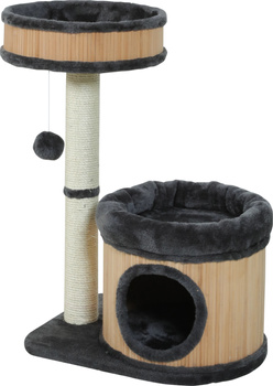 ZOLUX Drapak dla kota BAMBOO 2 kol. szary 76 cm