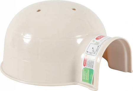 Zolux Domek dla gryzonia Igloo plastikowe małe kol. beż