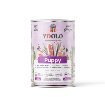 YDOLO Puppy - wieprzowina Iberico i ryby - mokra karma dla szczeniąt (400g)