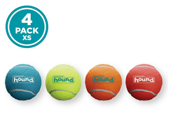 OUTWARD HOUND PIŁKI TENISOWE 4szt MIX  3,81cm XS