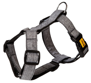 Dingo Szelki Guard dwupaskowe Scandi 2cm rozmiar S szare