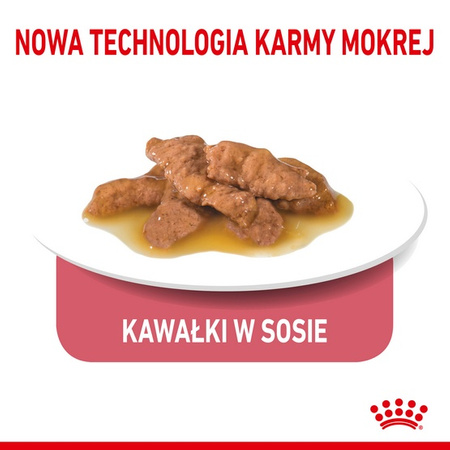 Royal Canin Indoor Sterilised sos karma mokra dla kotów dorosłych sterylizowanych, przebywających w domu saszetka 85g