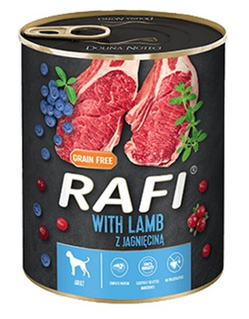 Rafi Pies Jagnięcina puszka 800g