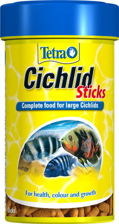 TETRA Cichlid Sticks 100 ml, pokarm dla ryb z rodziny pielęgnicowatych