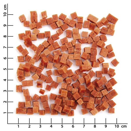 WILDES LAND Entenbrust MINI - filet z piersi kaczki MINI kosteczki - przysmaki mięsne dla psa i kota (70g)