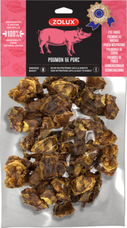 ZOLUX Przysmak naturalny dla psa Płuco wieprzowe 150 g