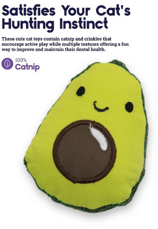 PETSTAGES AVOKADO ZABAWKA DLA KOTÓW PS67840