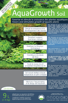 PRODIBIO AquaGrowth Soil 9 l (+ PRO868 BacterKit Soil 6 amp) podłoże akw. słodkowodne